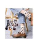 Chaussettes Leopard transparentes