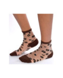 Chaussettes Leopard transparentes