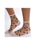 Chaussettes Leopard transparentes