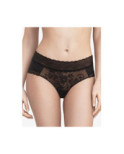 Shorty Chantelle Blanche dentelle noire