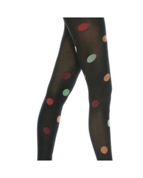 Collant pois Sakura Rouge Vert