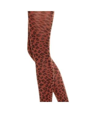 Collant opaque Léopard Tendance