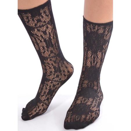 Les Petits Caprices Femme Chaussettes Dentelle baroque chic