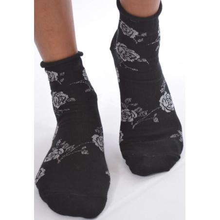 Chaussettes Non comprimantes roses chics
