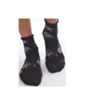 Chaussettes Chics Roses Argentées