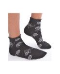 Chaussettes Chics Roses Argentées