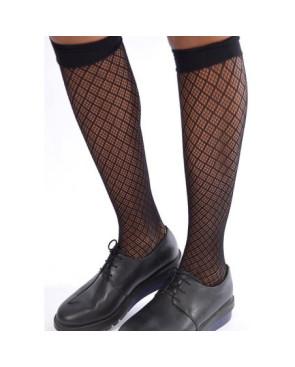  chaussettes hautes resille