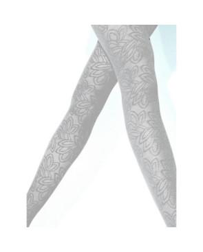 Collant dentelle hiver ivoire girardi