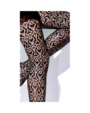  Collant dentelle chic ajouré
