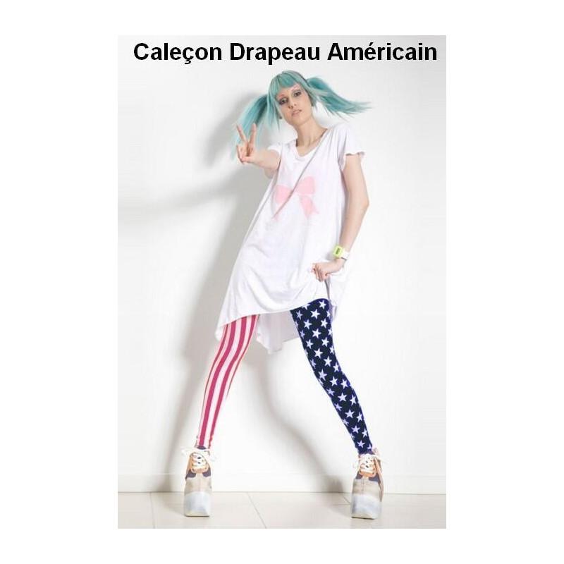 Caleçon drapeau Américain Sombre