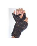 Mitaines noires Dentelle Chics