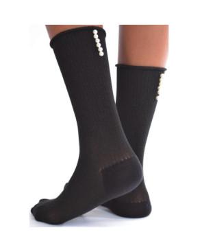 Chaussettes Fines chics à perles