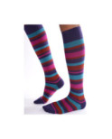 Mi bas coton Rayures Tendance