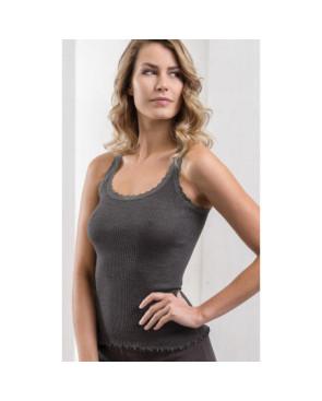 Debardeur Dentelle  laine et soie