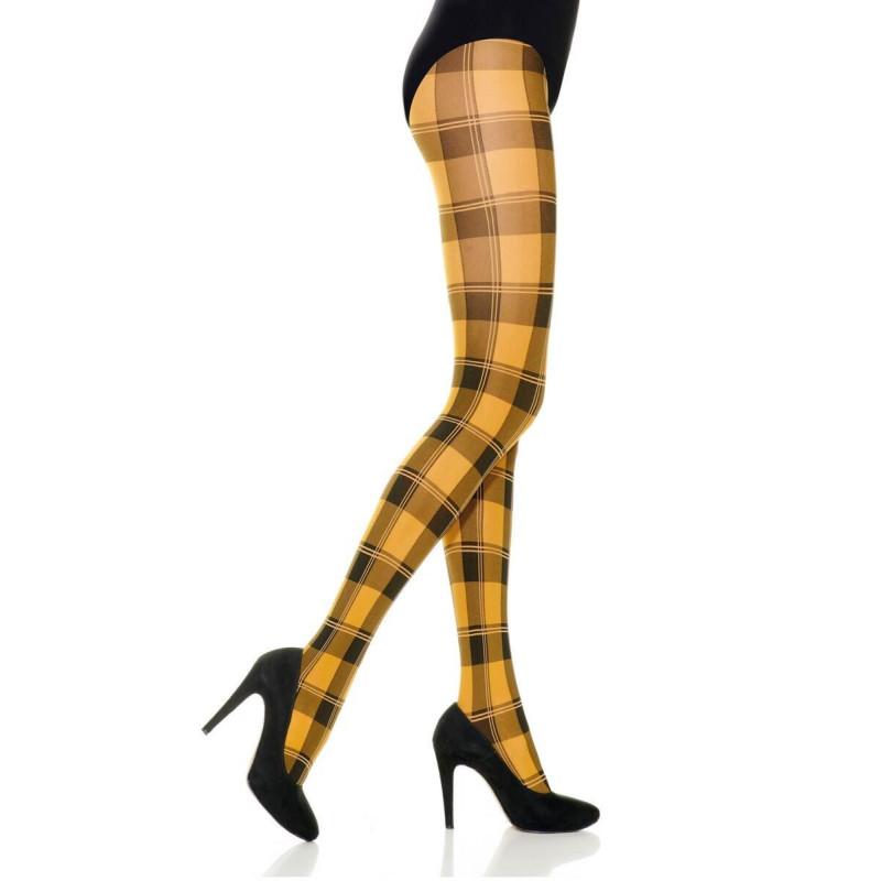 Collant à Carreaux Tartan