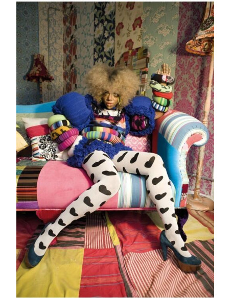 Collant Intemporel Coeurs Emilio Cavallini