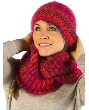 Ensemble Clotilde En laine echarpe et bonnet
