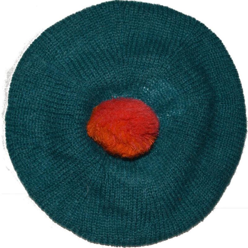 Bonnet Beret à Pompom Bonnefoy