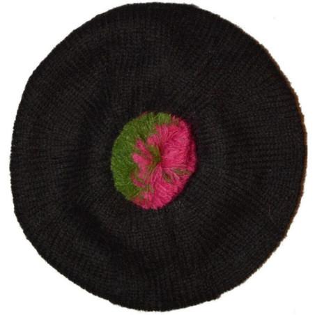 Bonnet Beret à Pompom Bonnefoy