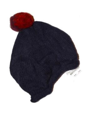 Maison Bonnefoy Femme Bonnet Beret à Pompom Bonnefoy