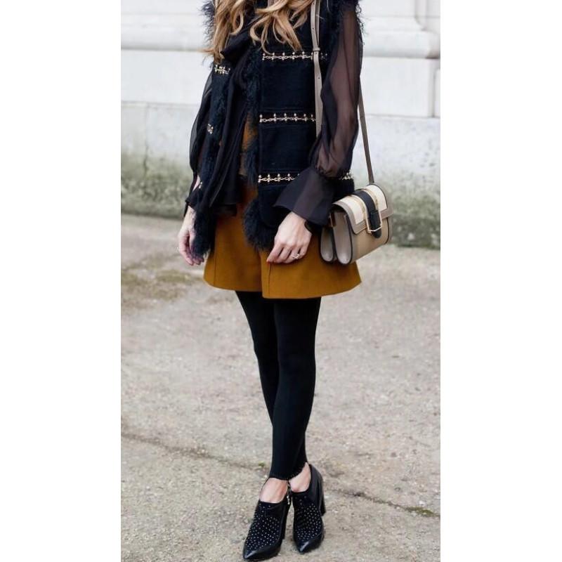 Collant Sans pieds laine et coton Kunert