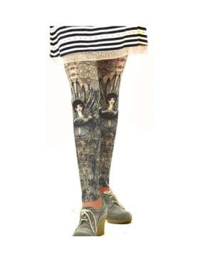 MarieAntoilette Femme Collant sans pieds Colette de Marieantoilette