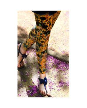 MarieAntoilette Femme Leggings Mariette Jaune Marieantoilette