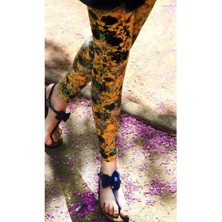 MarieAntoilette Femme Leggings Mariette Jaune Marieantoilette