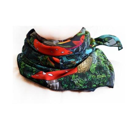 Carré en coton et soie marieantoilette