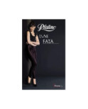 Legging de danse opaque satin coupe cousu Platino