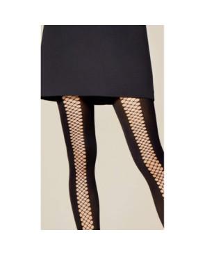 Collant  bandes resille Rapide Fiore