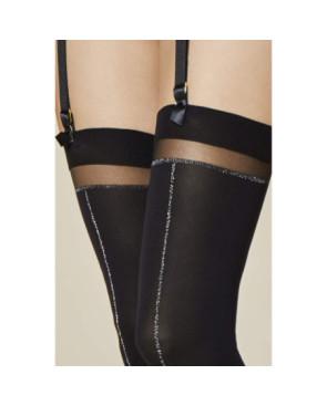 Bas opaque couture lurex Fiore