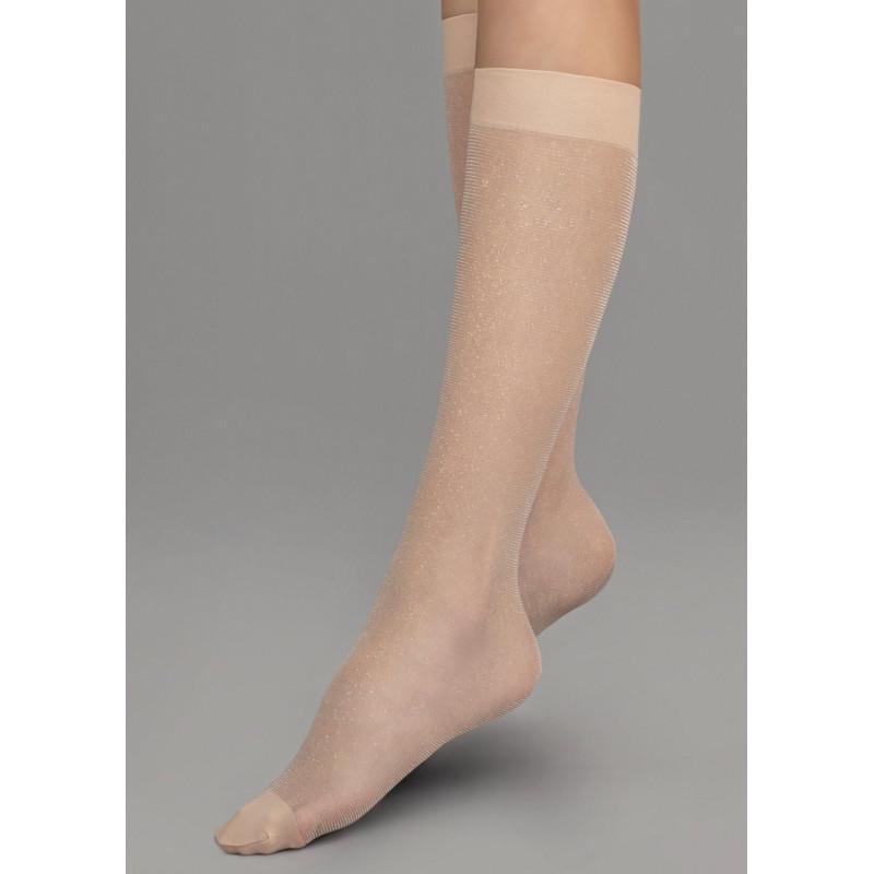 Chaussettes Lurex fine Fiore