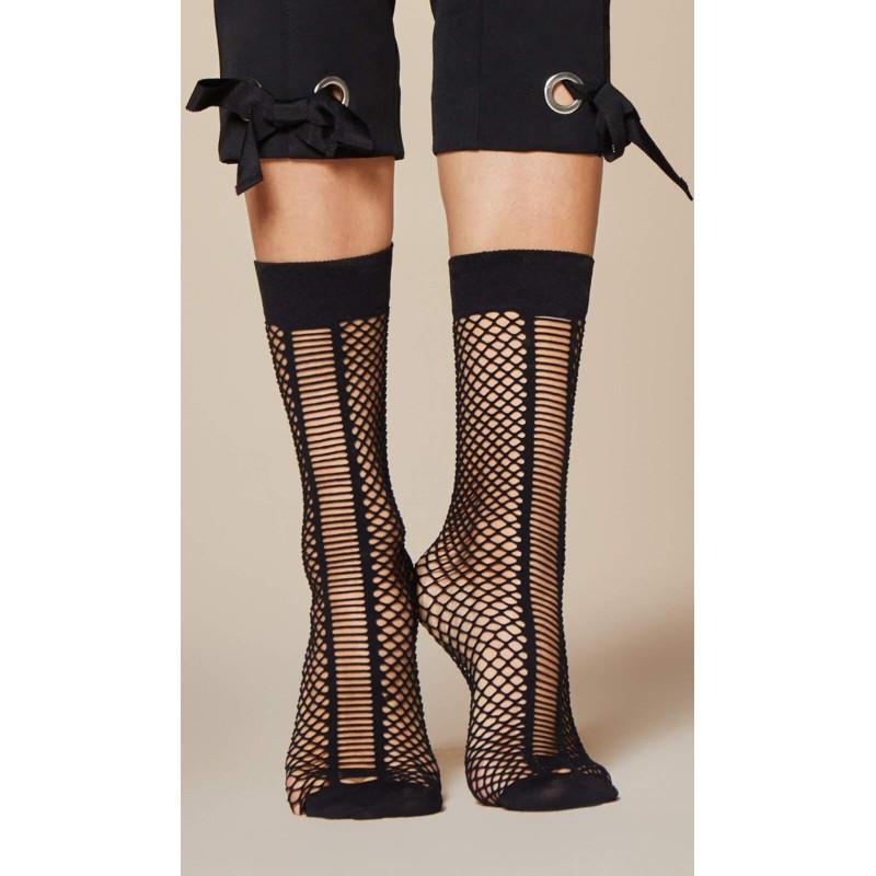 Chaussettes maille résille Fiore