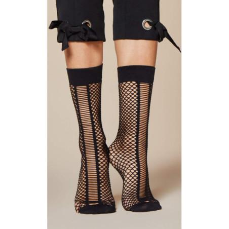 Chaussette résille microfibre Fiore