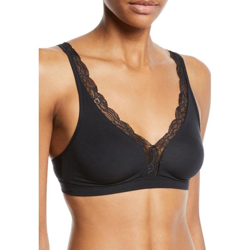Soutien-gorge-coton-sans-armature-et-dentelle-hanro-noir