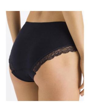 Slip midi Hanro cotton lace
