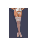 Bas dentelle Chic Classique Blanc