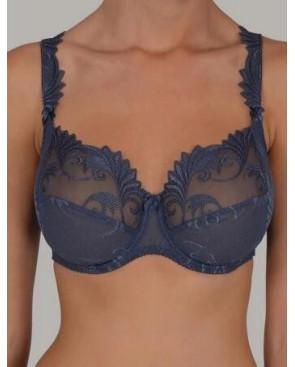 Soutien gorge empreinte Thalia Classique armature encre bleue 0756