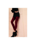 Collant HN sans pieds Bordeaux opaque 80