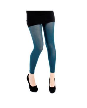 H&Nathalie Femme Collant HN sans pieds Cobalt opaque 80