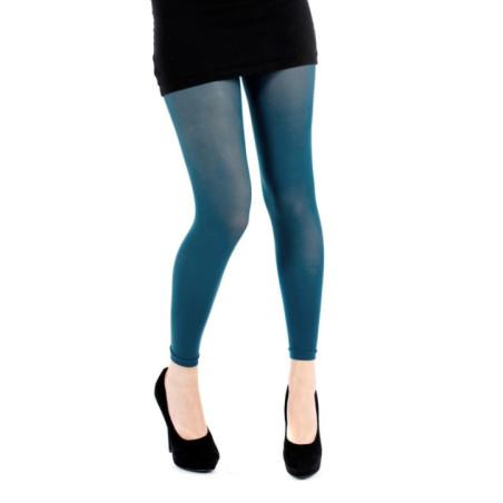 H&Nathalie Femme Collant HN sans pieds Cobalt opaque 80
