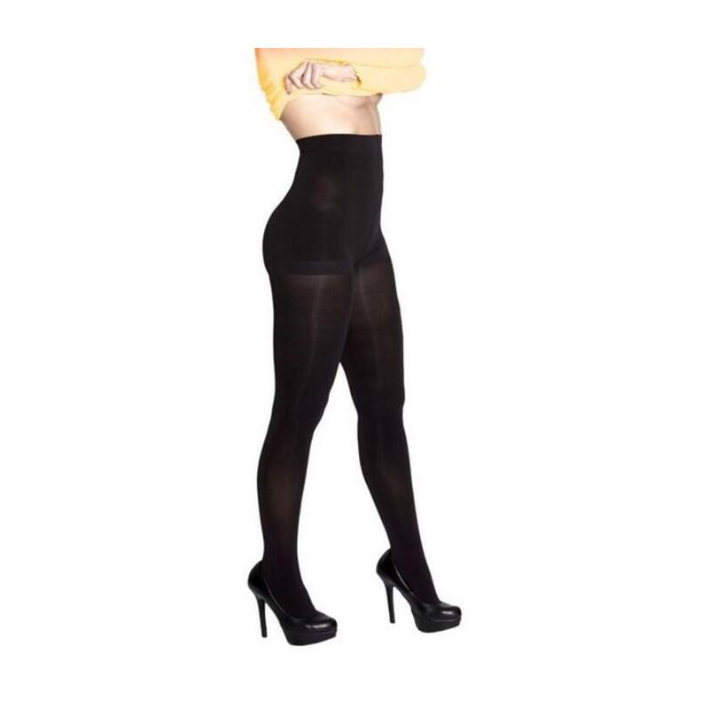 Collant noire opaque taille haute