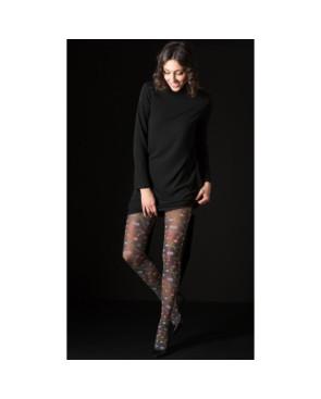  collant fleuri chic