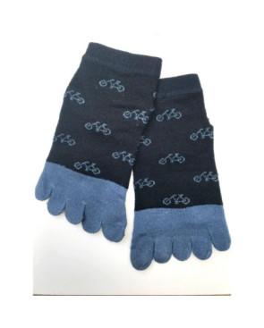 chaussettes 5 doigts vélos rigolos