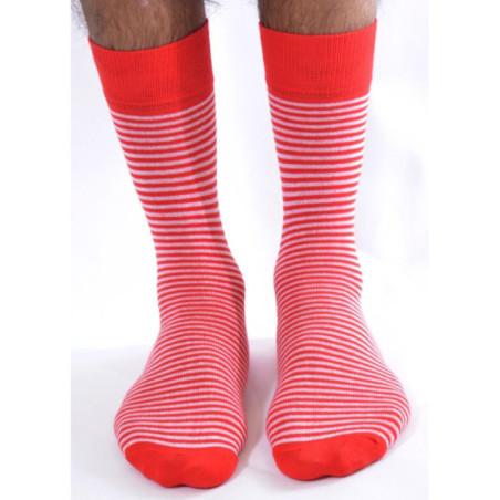 Chaussettes Homme Fines Rayures