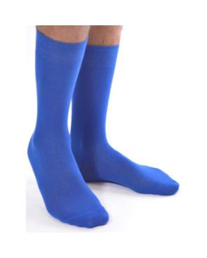 Chaussettes coton bleu de super héros