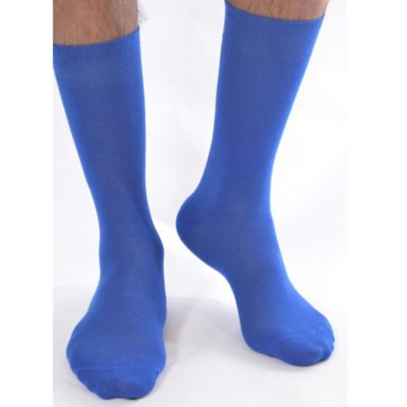 Chaussettes coton bleu super Héros Homme