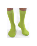 Chaussettes coton vert Fashy Homme
