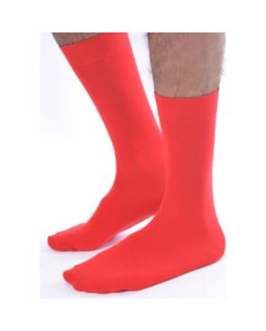 Chaussettes Rouge brique MAcahel